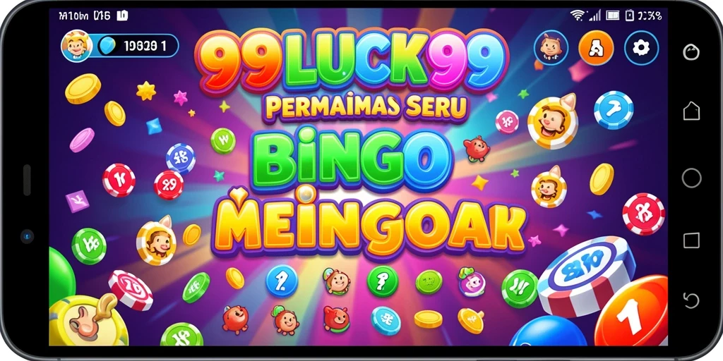 Tampilan permainan Bingo yang seru dan menarik dari 99LUCK99.