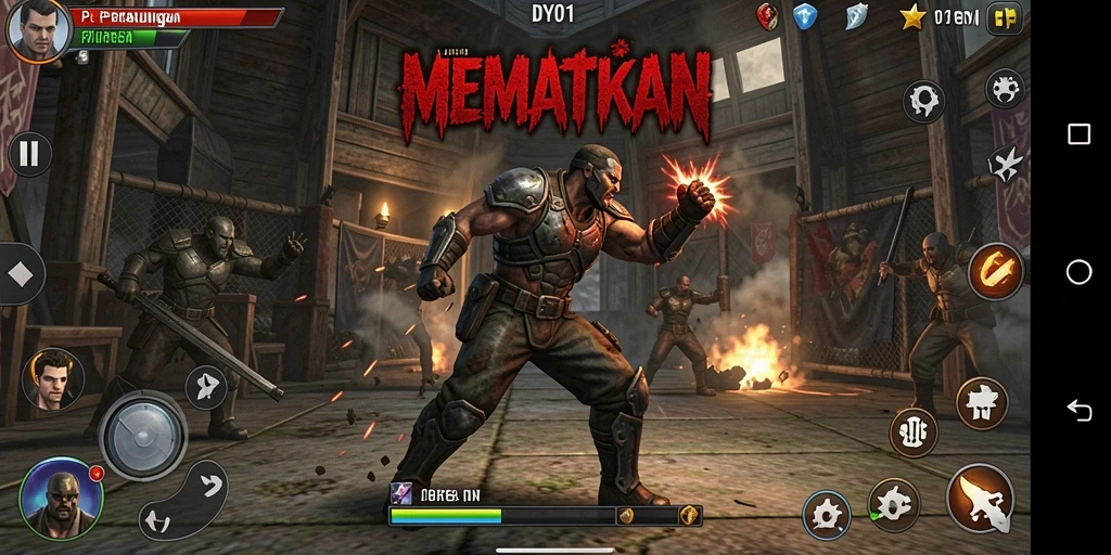 Gameplay DY01 menunjukkan pertarungan yang mendebarkan dan karakter yang dinamis.