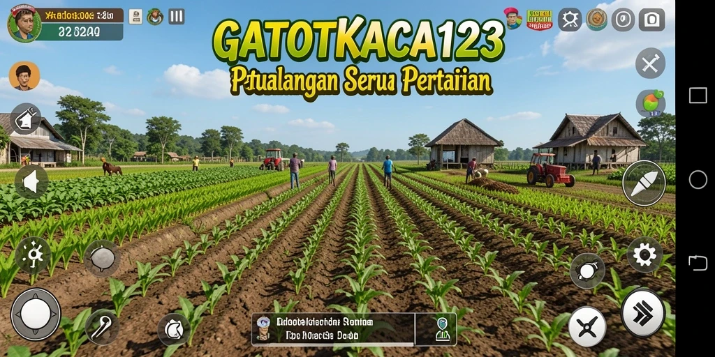 Gameplay GATOTKACA123 yang menarik di dunia pertanian.