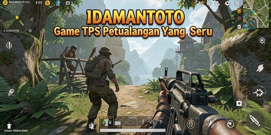 Tampilan gameplay seru dalam IDAMANTOTO dengan aksi tembak-menembak yang mendebarkan.