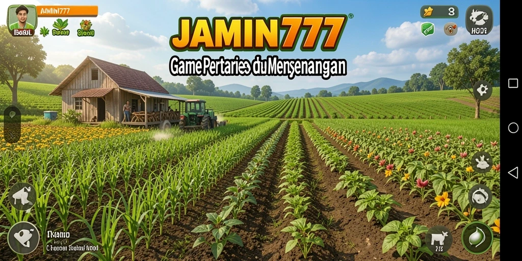 Menampilkan gameplay menarik dari <strong>JAMIN777</strong> dalam aktivitas pertanian.