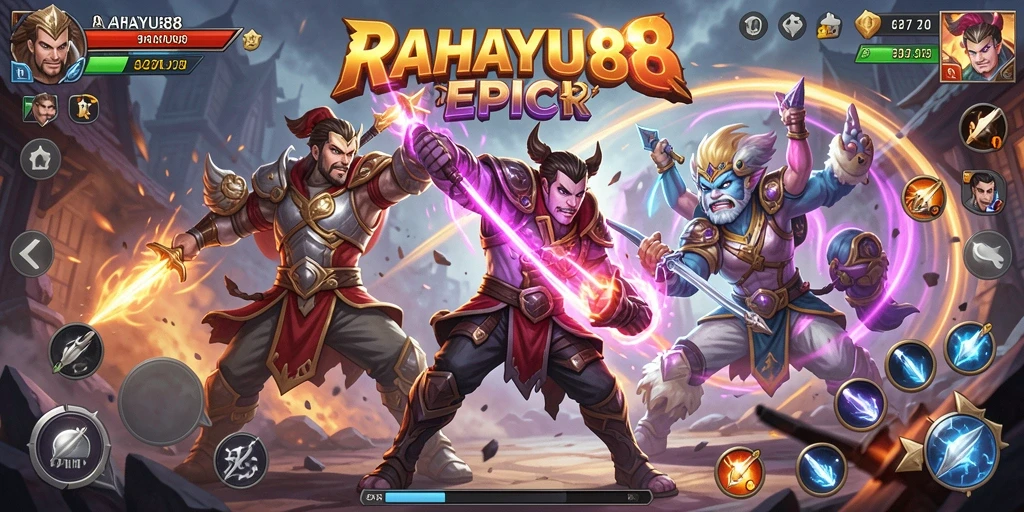 Tangkapan layar RAHAYU88 menunjukkan pertarungan epik yang mendebarkan.