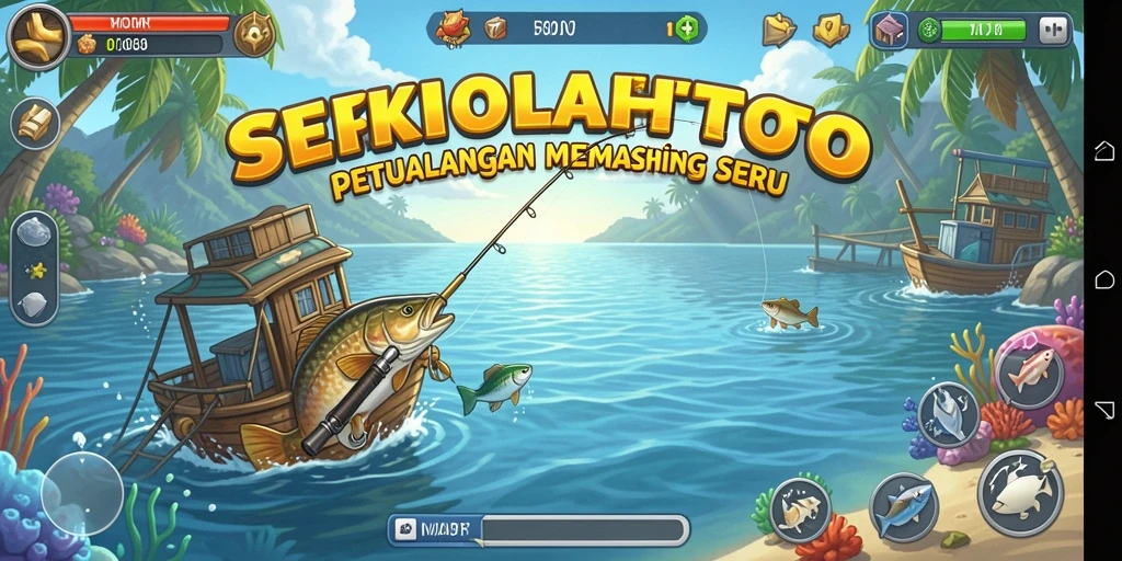 Tangkapan ikan besar dalam gameplay SEKOLAHTOTO yang menantang.