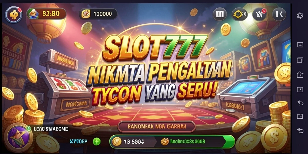 Tampilan gameplay SLOT777 yang menarik dan seru.